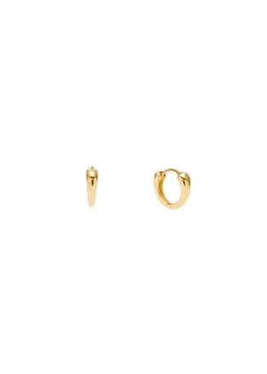 Iris petite hoops Forgyldt Pico 